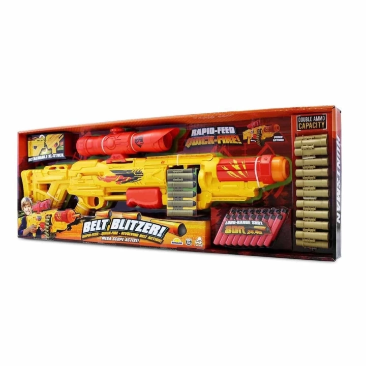 BFS  91955 Belt Blitzer 18 Mermili Sünger Dart Atan Silah -Sunman
