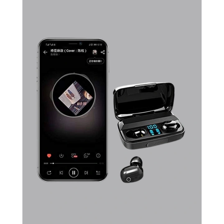 BFS A10s Kablosuz Bluetooth Kulaklık – 1800mAh Powerbank, Otomatik Eşleşme, iOS/Android Uyumlu