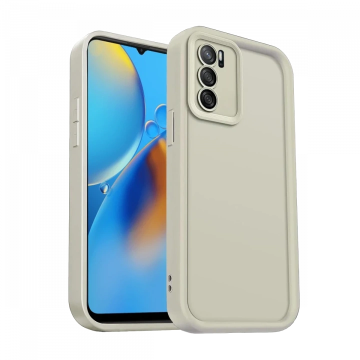 BFS   A16 Kılıf Viera Silikon - Krem