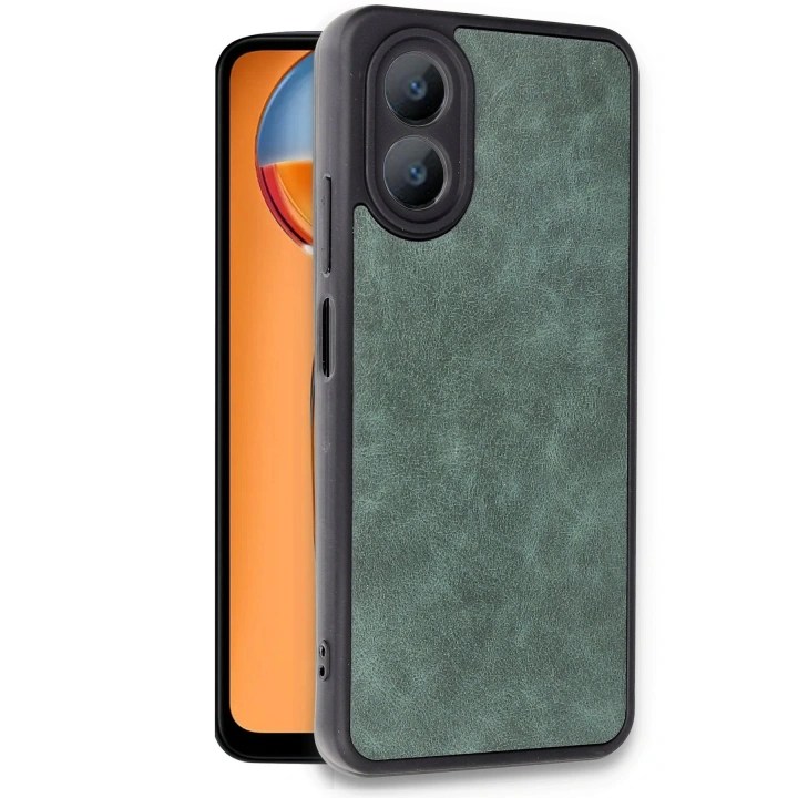 BFS   A38 Kılıf Aras Deri Kapak - Koyu Yeşil