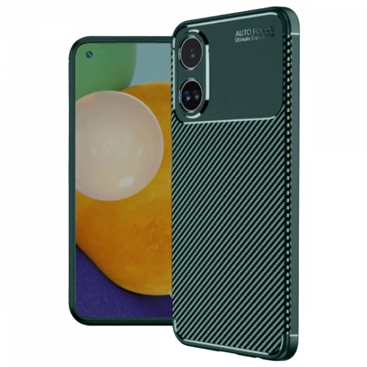 BFS   A38 Kılıf Auto Focus Karbon Kapak - Koyu Yeşil