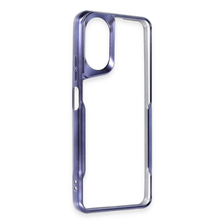 BFS   A38 Kılıf Boyi Silikon Kapak - Lacivert