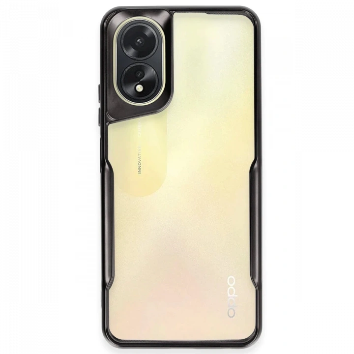 BFS   A38 Kılıf Boyi Silikon Kapak - Siyah