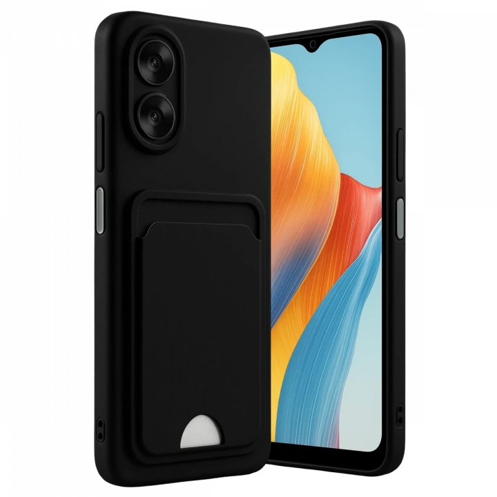 BFS   A38 Kılıf Kelvin Kartvizitli Silikon - Siyah