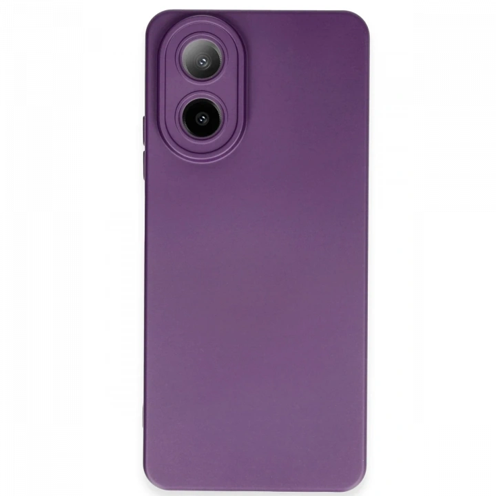 BFS   A38 Kılıf Nano içi Kadife Silikon - Mor