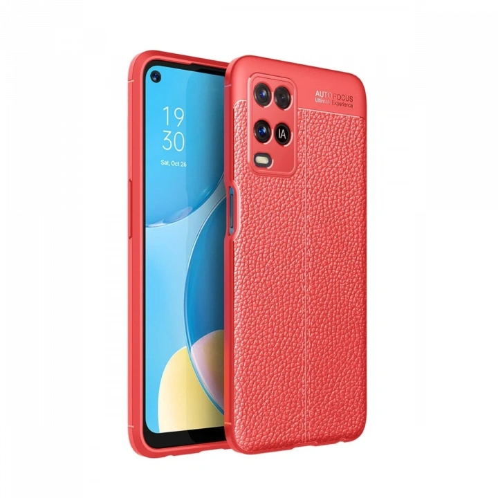 BFS   A54 4G Kılıf Auto Focus Kapak - Kırmızı