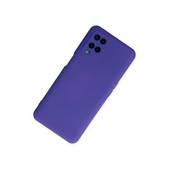 BFS   A54 4G Kılıf Nano içi Kadife Silikon - Mor