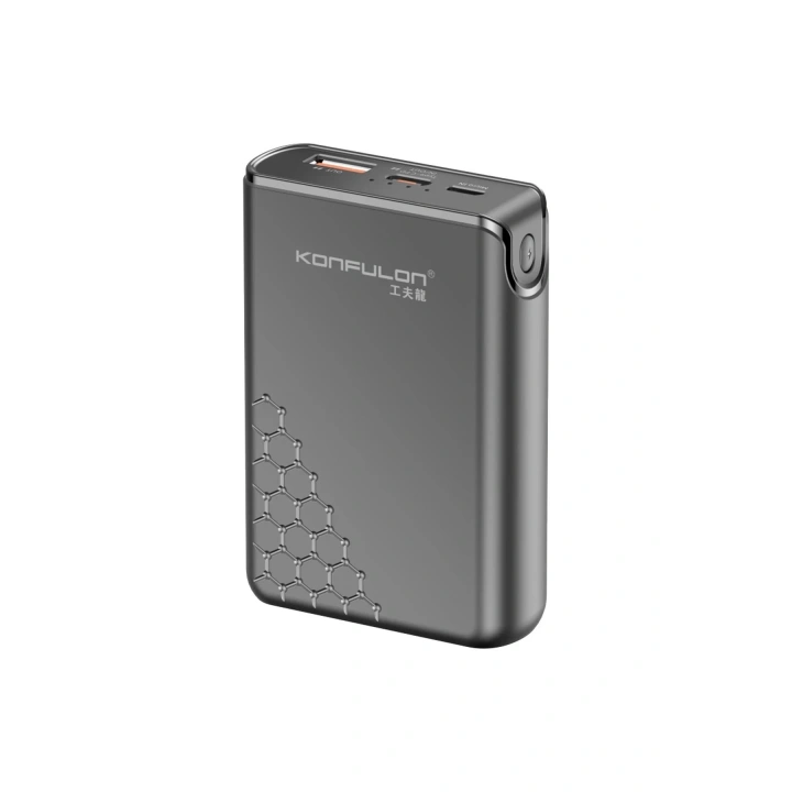 BFS A6Q 22.5W Usb 3.0 ve 20W Type-C Çıkışlı 10.000 mAh PD Powerbank - Siyah