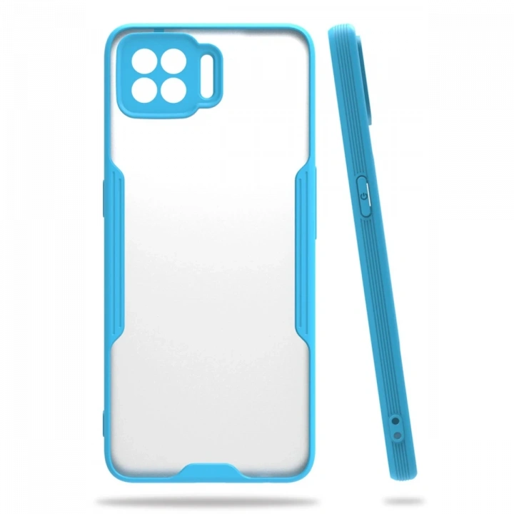BFS   A73 Kılıf Platin Silikon - Mavi