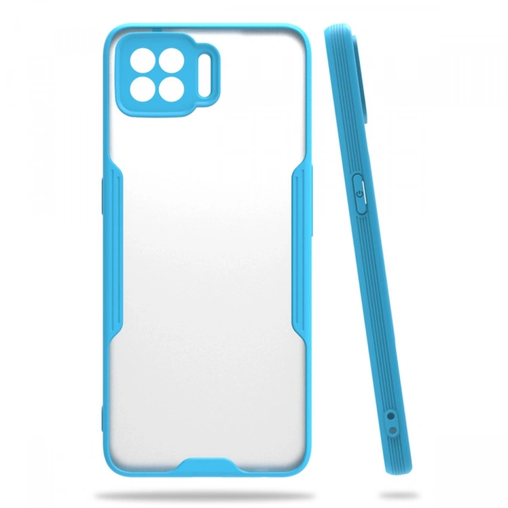 BFS   A73 Kılıf Platin Silikon - Mavi