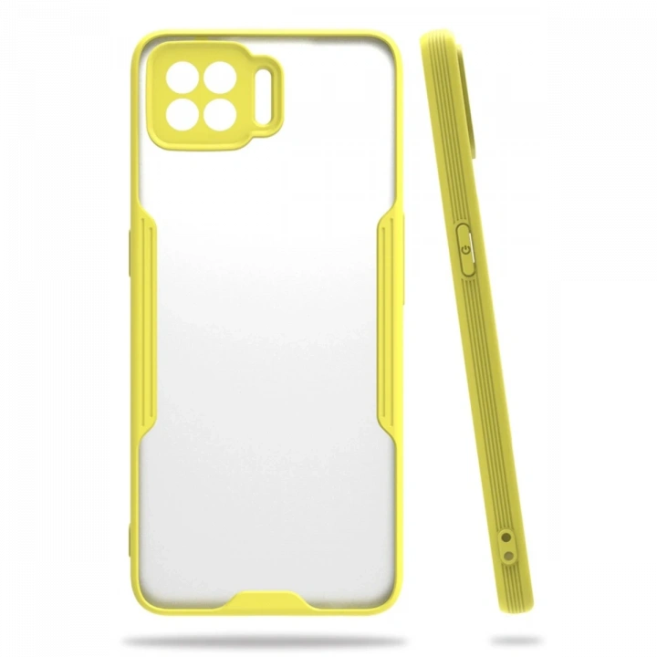 BFS   A73 Kılıf Platin Silikon - Sarı