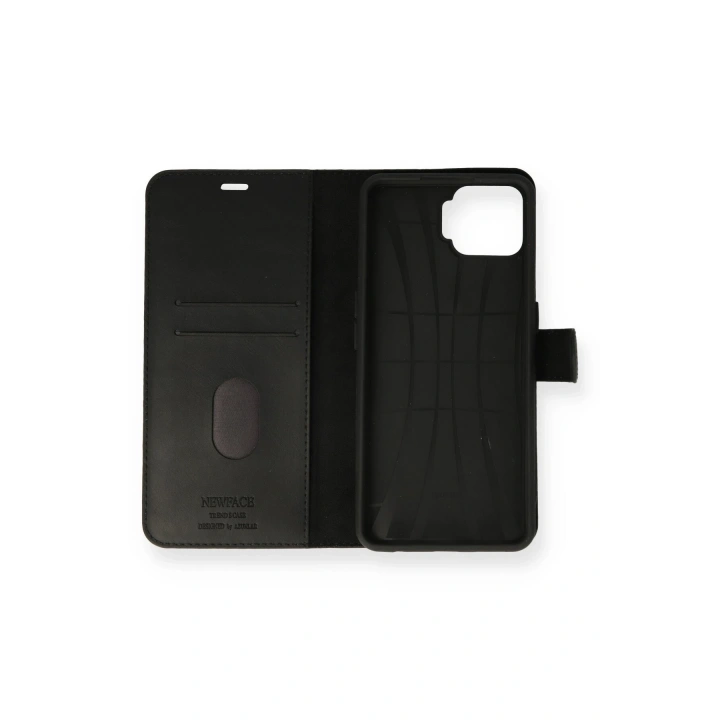 BFS   A73 Kılıf Trend S Plus Kapaklı Kılıf - Siyah