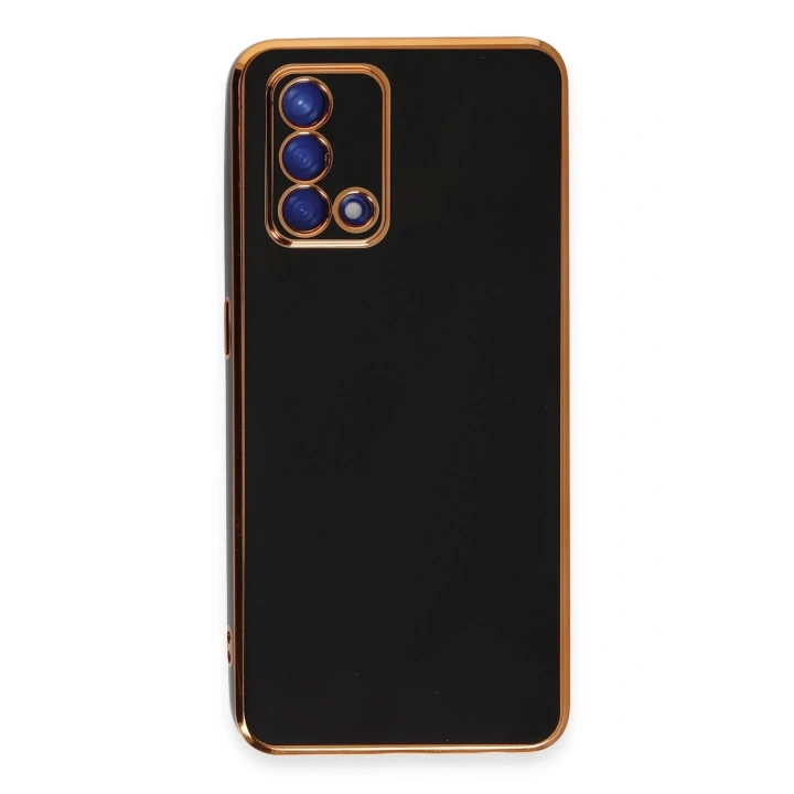 BFS   A74 4G Kılıf Volet Silikon - Siyah