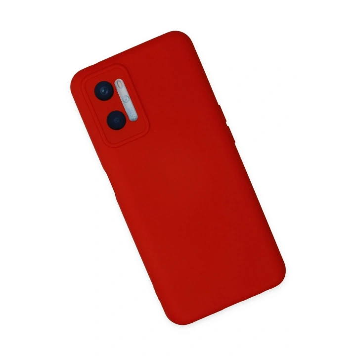 BFS   A96 Kılıf Nano içi Kadife Silikon - Kırmızı