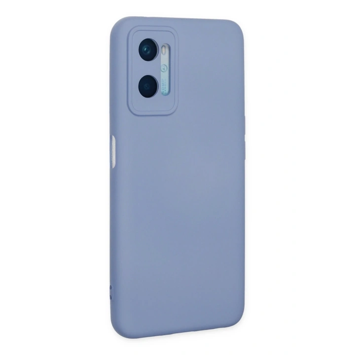 BFS   A96 Kılıf Nano içi Kadife Silikon - Lila