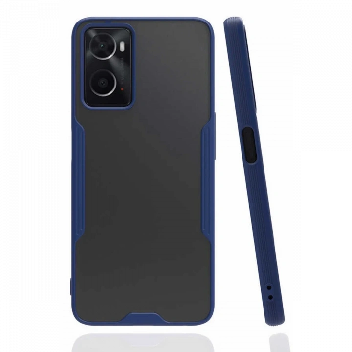 BFS   A96 Kılıf Platin Silikon - Lacivert