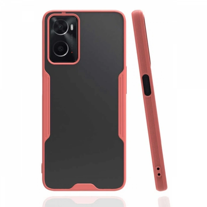 BFS   A96 Kılıf Platin Silikon - Pembe