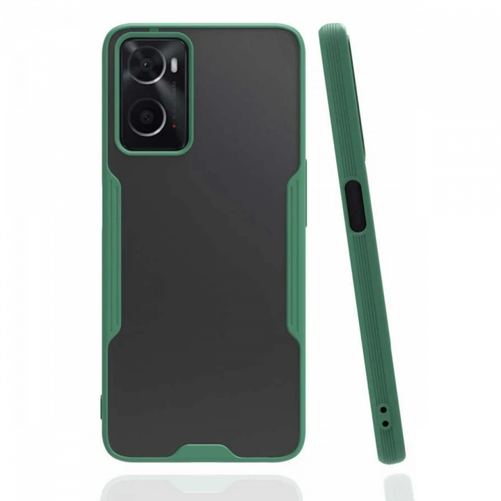 BFS   A96 Kılıf Platin Silikon - Yeşil