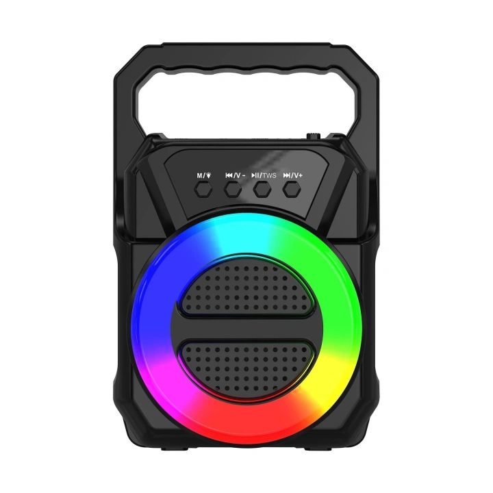 BFS ABS-1309 RGB FM Kablosuz Hoparlör - Siyah