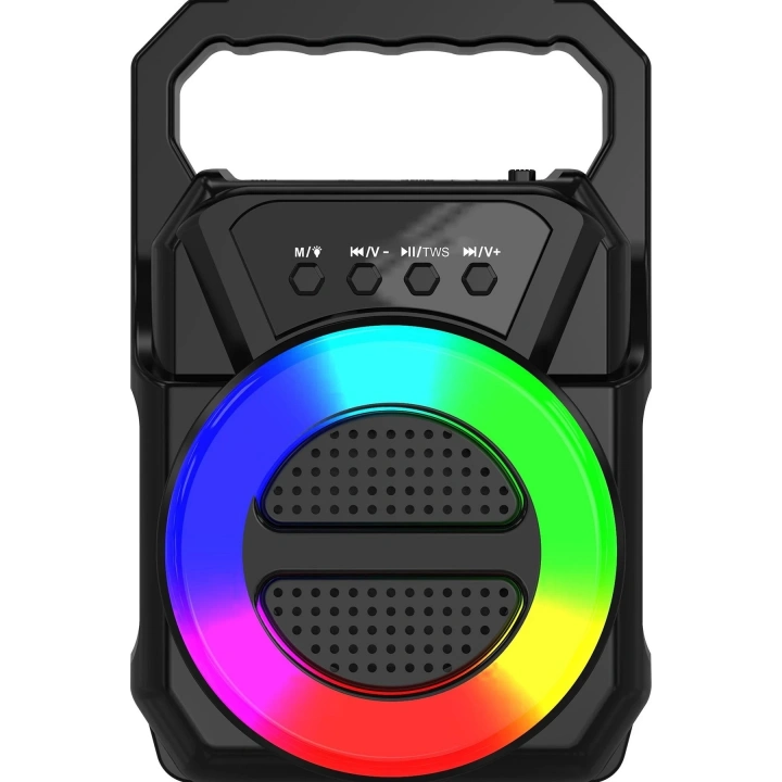 BFS ABS-1309 RGB FM Kablosuz Hoparlör - Siyah