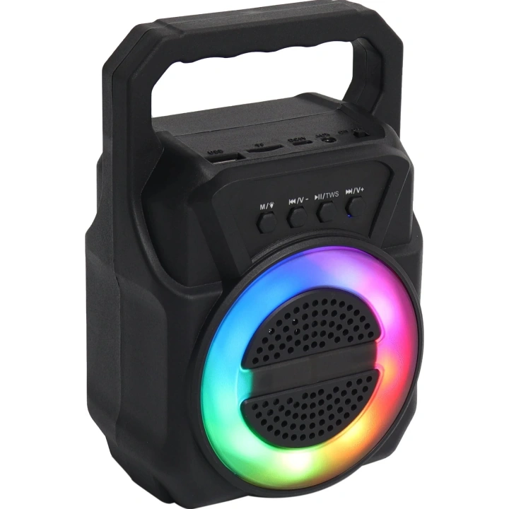 BFS ABS-1309 RGB FM Kablosuz Hoparlör - Siyah