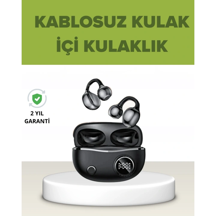 BFS Açık Kulak Tasarımlı Bluetooth 5.4 Kablosuz Kulaklık – Uzun Pil Ömrü