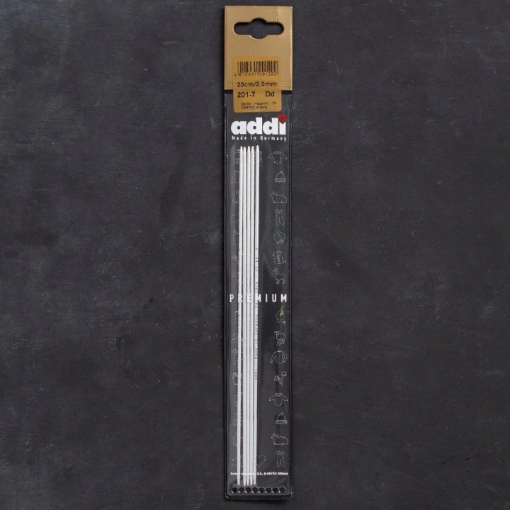 BFS Addi 2mm 20cm 5 li Çorap Şişi - 201-7