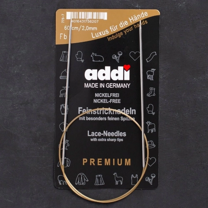 BFS Addi 2mm 60cm Misinalı Dantel Şişi - 775-7