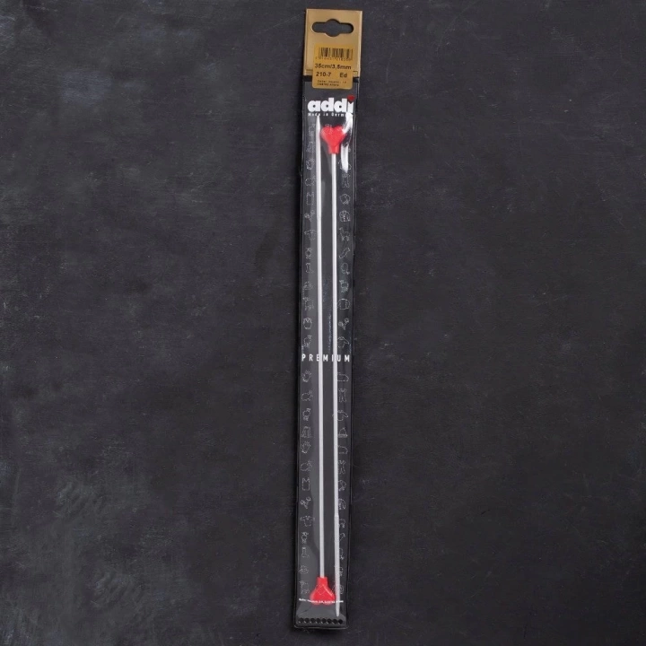 BFS Addi 3,5mm 35cm Klasik Alüminyum Hızlı Örgü Şişi -