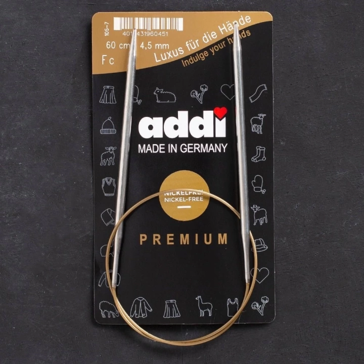 BFS Addi 4,5mm 60cm Klasik Misinalı Şiş- 105-7