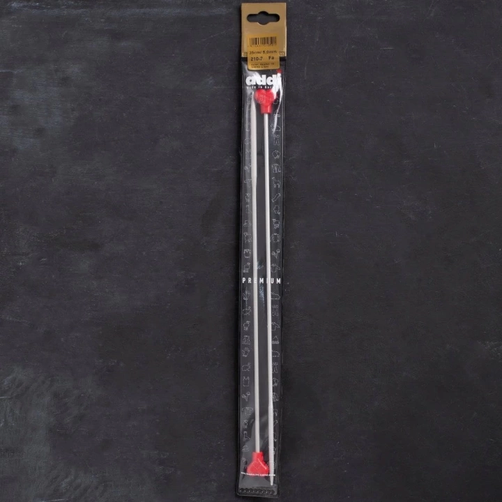 BFS Addi 5mm 35cm Klasik Alüminyum Hızlı Örgü Şişi - 2
