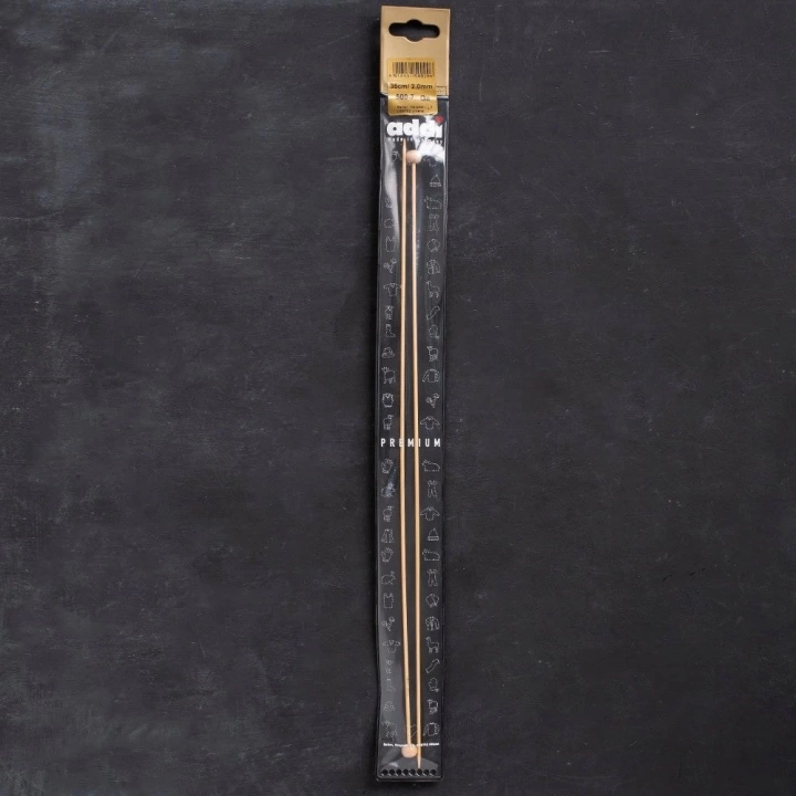 BFS Addi Bambus 2mm 35cm Bambu Örgü Şişi - 500-7