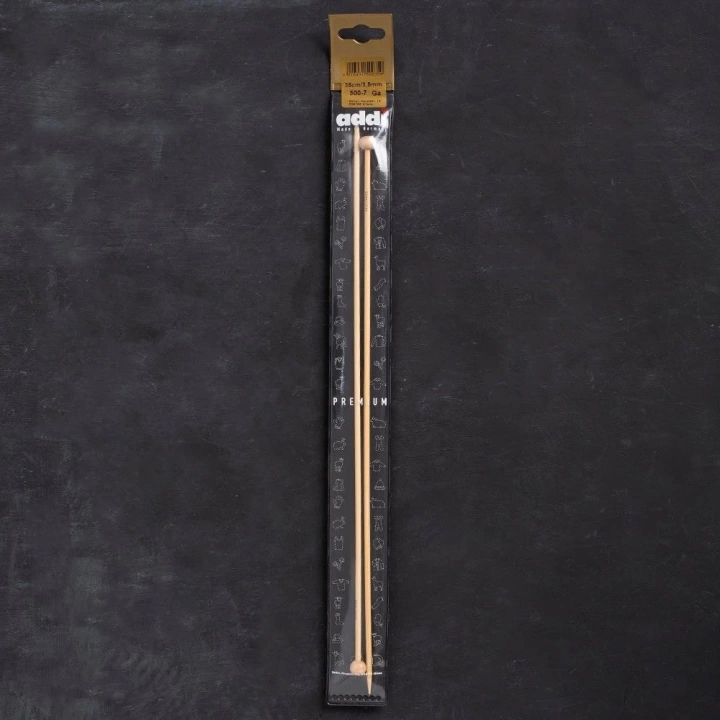 BFS Addi Bambus 3,5mm 35cm Bambu Örgü Şişi - 500-7