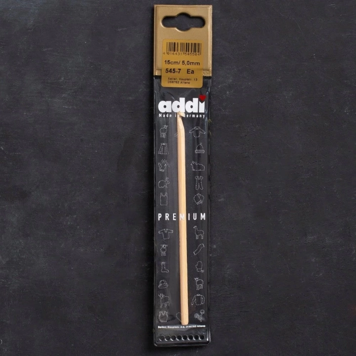 BFS Addi Bambus 5mm 15cm Bambu Yün Tığ - 545-7
