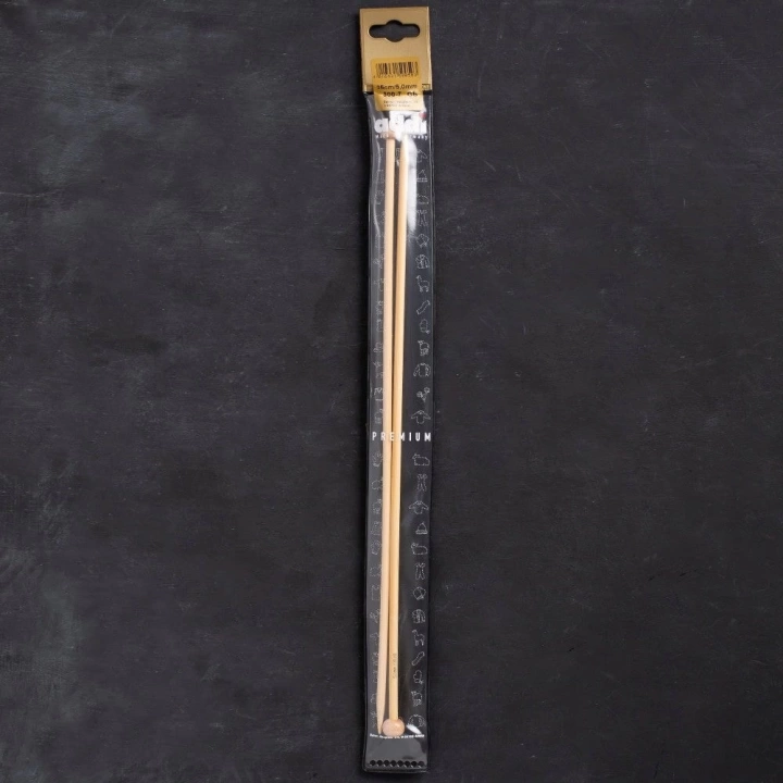 BFS Addi Bambus 5mm 35cm Bambu Örgü Şişi - 500-7