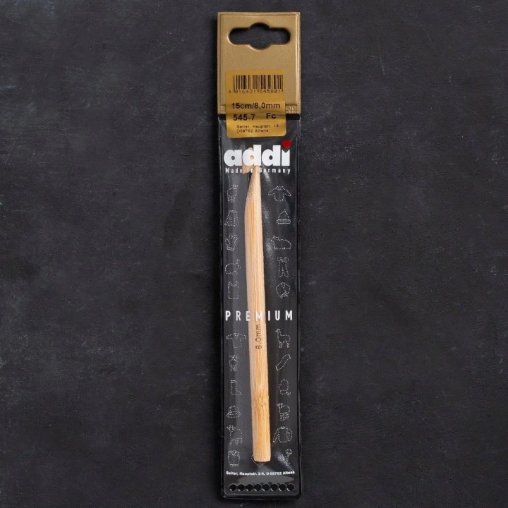 BFS Addi Bambus 8mm 15cm Bambu Yün Tığ - 545-7
