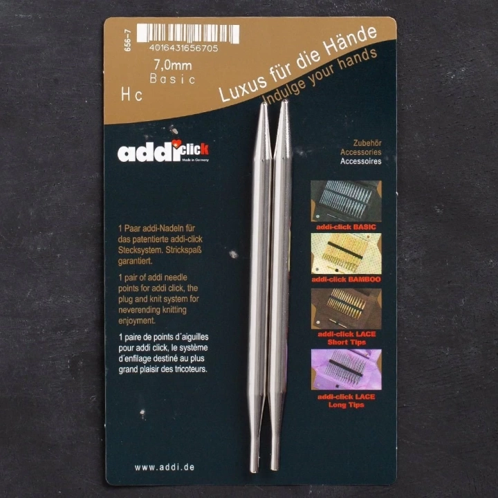 BFS Addi Click Basic 7mm Misinalı Şiş Ucu - 656-2