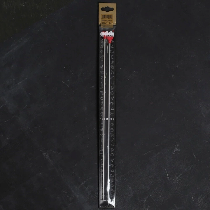 BFS ADDI KALPLİ 3MM 40CM KLASİK ALÜMİNYUM ÖRGÜ ŞİŞİ -