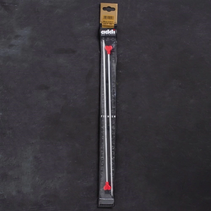 BFS Addi Kalpli 4mm 35cm Klasik Alüminyum Örgü Şişi -