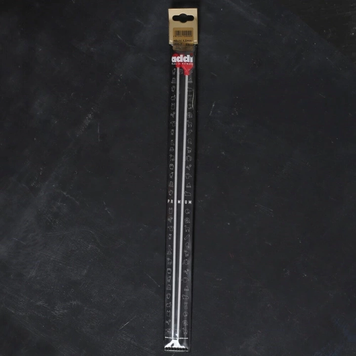 BFS ADDI KALPLİ 4MM 40CM KLASİK ALÜMİNYUM ÖRGÜ ŞİŞİ -