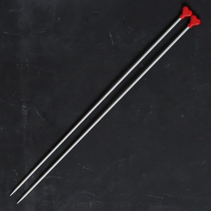 BFS ADDI KALPLİ 4MM 40CM KLASİK ALÜMİNYUM ÖRGÜ ŞİŞİ -