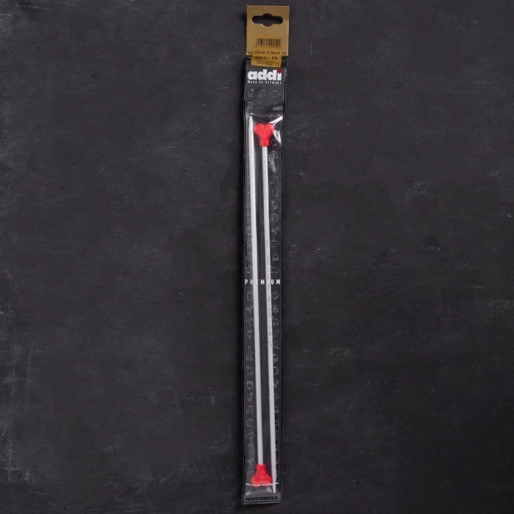 BFS Addi Kalpli 5mm 35cm Klasik Alüminyum Örgü Şişi -