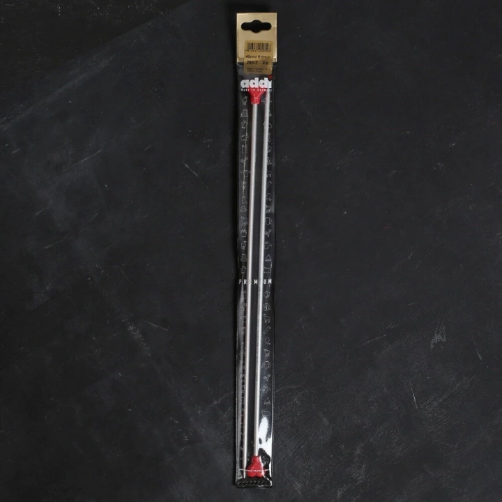 BFS ADDI KALPLİ 5MM 40CM KLASİK ALÜMİNYUM ÖRGÜ ŞİŞİ -