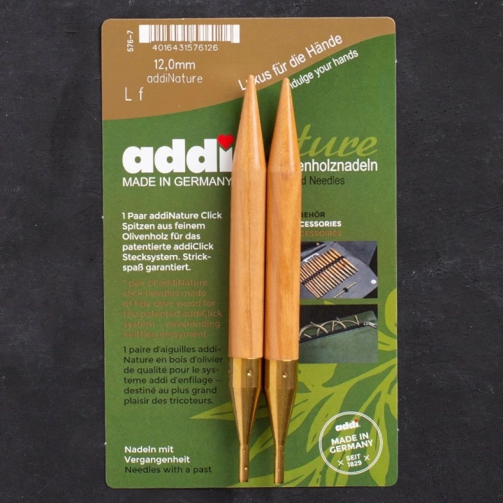 BFS Addi Nature Olive Wood Click 12mm 14cm Misinalı Şi