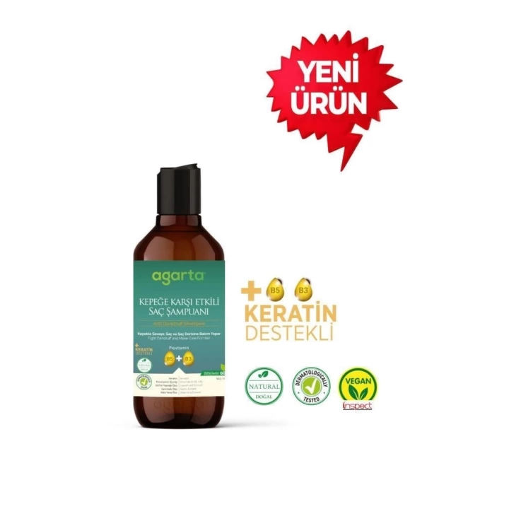 BFS   Agarta Doğal Kepeğe Karşı Şampuan 400 ml