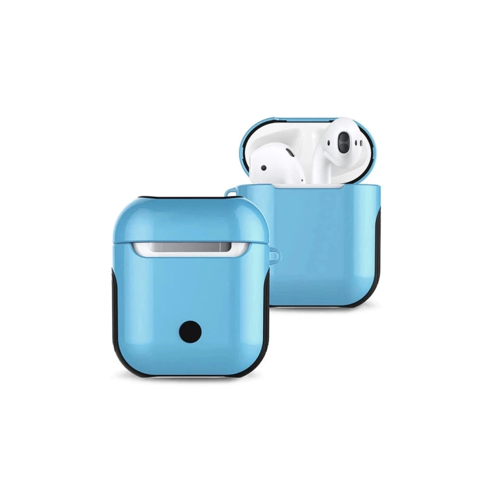 BFS Airpods 2 (2.nesil) 3in1 Kılıf - Mavi