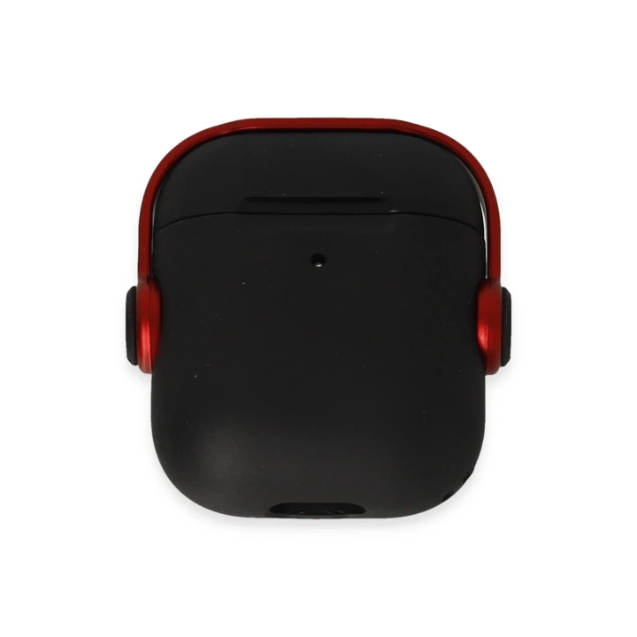 BFS Airpods 2 (2.nesil) Cool Kılıf - Siyah-Kırmızı