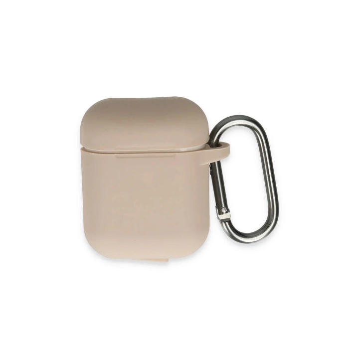 BFS Airpods 2 (2.nesil) Hang Kılıf - Pudra