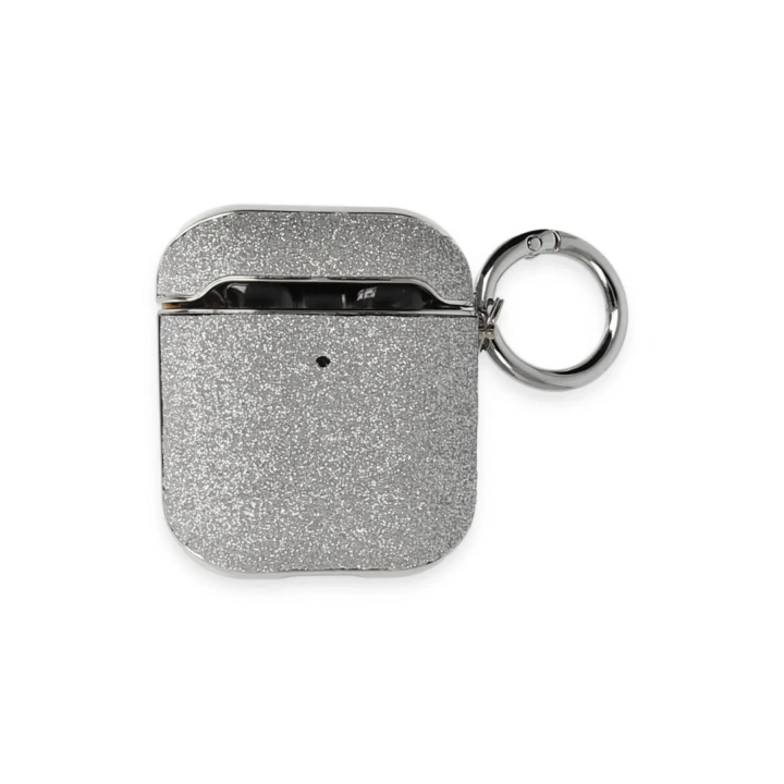 BFS Airpods 2 (2.nesil) Spell Simli Kılıf - Gümüş