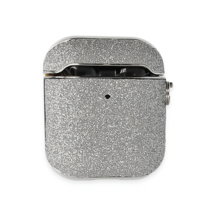 BFS  Airpods 2 (2.nesil) Spell Simli Kılıf - Gümüş